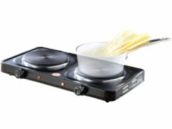 Plaque électrique Compacte - 2 Feux 2000 W