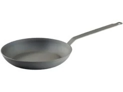 Poêle En Acier Carbone - Version Haute - Ø 24 X 4,5 Cm