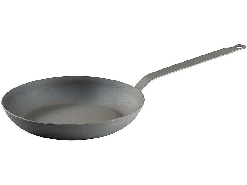 Poêle En Acier Carbone - Version Haute - Ø 28 X 4,8 Cm