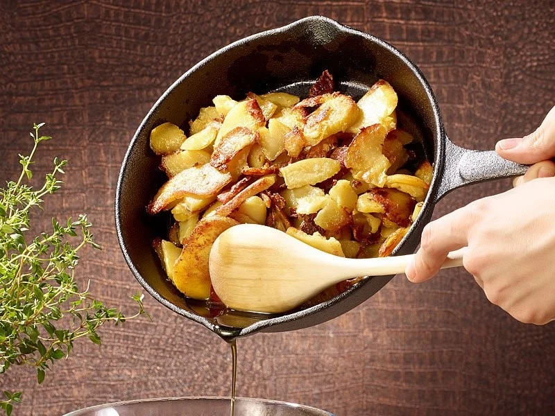 Poêle En Fonte - Ø 12,5 Cm – Image 2