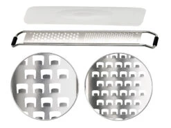 Râpe Combinée Moyen / Fin Avec Lames Affûtées Par Découpe Photochimique