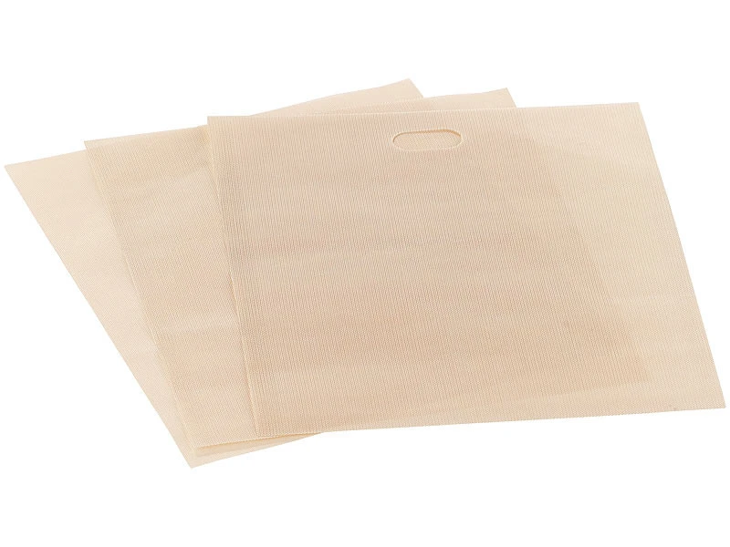 3 Sachets Antiadhésifs XL Réutilisables Pour Four Et Grille-pain