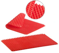 Set De 2 Tapis De Cuisson En Silicone Avec Revêtement Antiadhésif Et Picots
