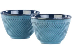 2 Tasses à Thé Style Arare - Bleu