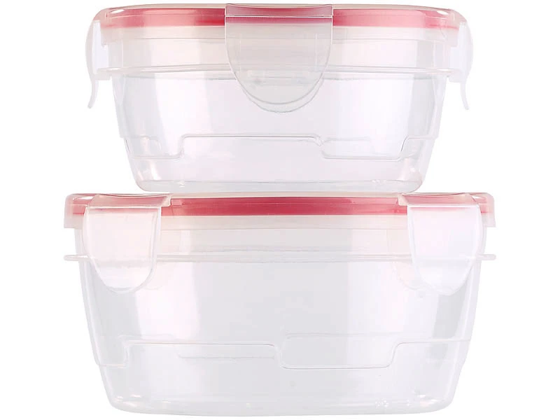 8 Boîtes De Conservation Hermétiques Avec Couvercles – Image 3